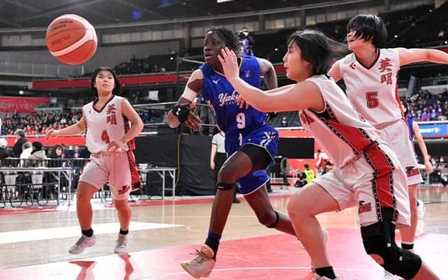 “東京都代表”八雲学園がウインターカップ初戦突破…テウ43得点、川名27得点でダブルダブル達成