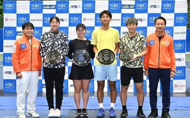 若手の挑戦を退けた西郷里奈、急成長の20歳・松岡隼が初優勝で1000万円を獲得[SBCドリームテニスツアー2025]