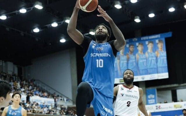 西地区13位の京都ハンナリーズに痛手…ジャクソンが右大腿部筋間血腫で戦線離脱