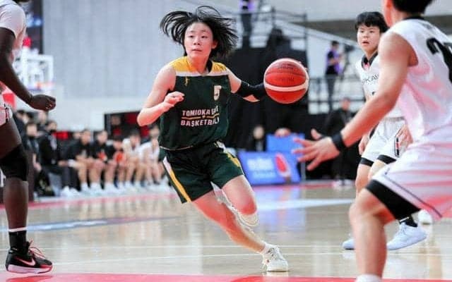 徳島県代表の富岡東が3点差で惜敗　全国高校バスケ女子1回戦
