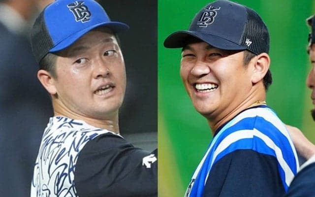 「扉開いたら」山崎康晃がバッタリ遭遇　聖夜に起きた“奇跡の2ショット”に騒然