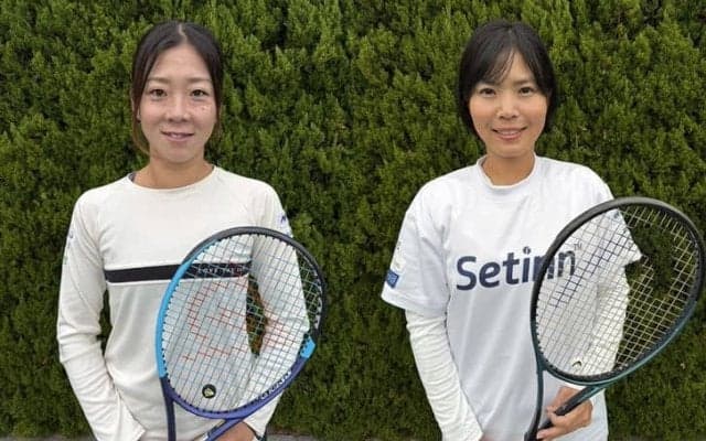 テニス用品の卸売会社・テニックが加治遥＆尾﨑里紗のマネジメントを開始