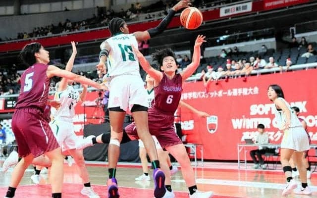 高校バスケ女子、倉敷翠松は名古屋経済大学高蔵に勝利、準々決勝進出