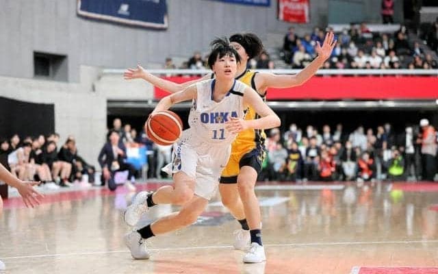 桜花学園がベスト4に、東海大福岡を破る　全国高校バスケ