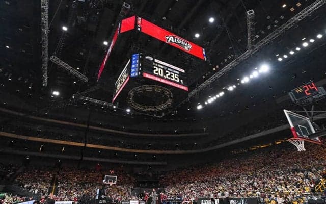 越谷アルファーズが最多入場者数を更新…さいたまスーパーアリーナでリーグ戦初開催、2日連続で2万人超え