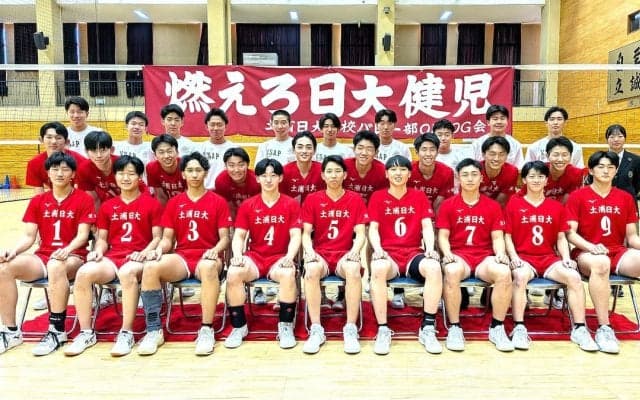 「三枚看板」歴代ナンバーワンの攻撃力　春高バレー茨城県代表・土浦日大（男子）