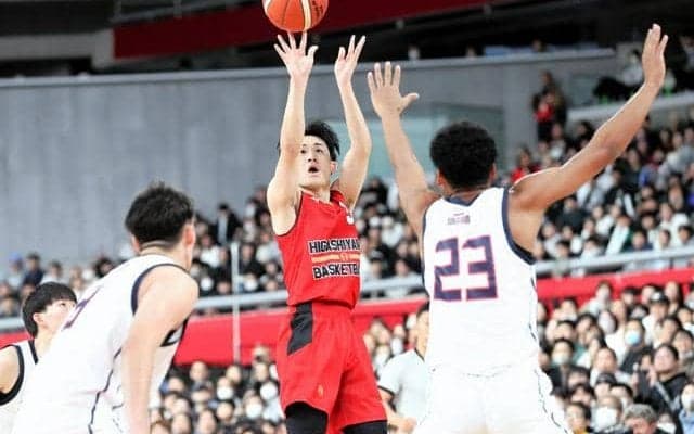 高校バスケ男子、東山が準優勝　福岡大大濠に71-97