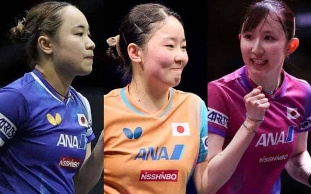 張本美和が日本勢トップの8週連続6位、伊藤美誠が9位、早田ひなが10位｜卓球女子世界ランキング（2026年第1週）