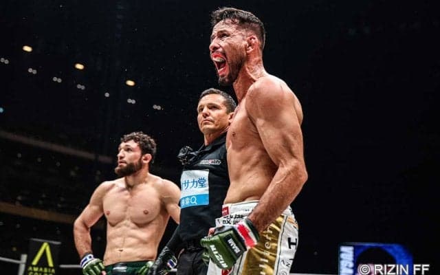 【RIZIN】クレベル・コイケ、怪力ケラモフとの元王者対決を制し涙の1年ぶり白星　「シェイドゥラエフ、朝倉未来にリベンジしたい」