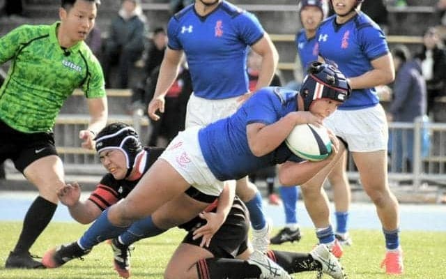 東海大相模が50大会ぶり8強　筑紫に逆転勝ち　高校ラグビー3回戦