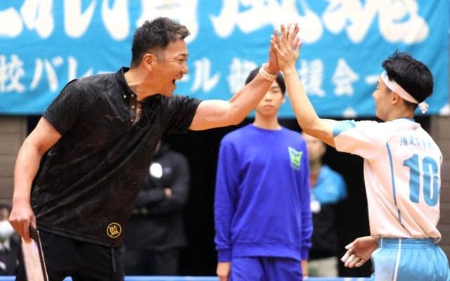 さくらVOLLEY王者の清風高が目指す完成度の高い戦い 山口誠監督「練習したことを出しきる大会に」