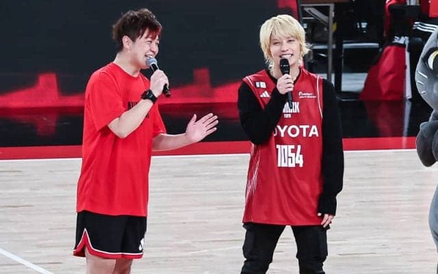 手越祐也がアルバルク東京のホームゲームに登場…自身初の敗戦に「めちゃくちゃ悔しかった」