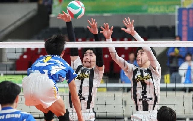 7大会ぶり出場の静清、しぶとく初戦突破　エース鈴木夢優が底力発揮　春高バレー