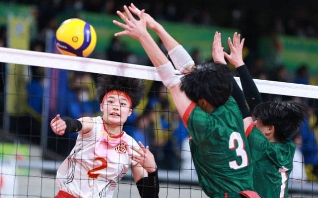 群馬県内屈指の進学校・高崎女、粘りのバレーで躍動もストレート負け　春高バレー