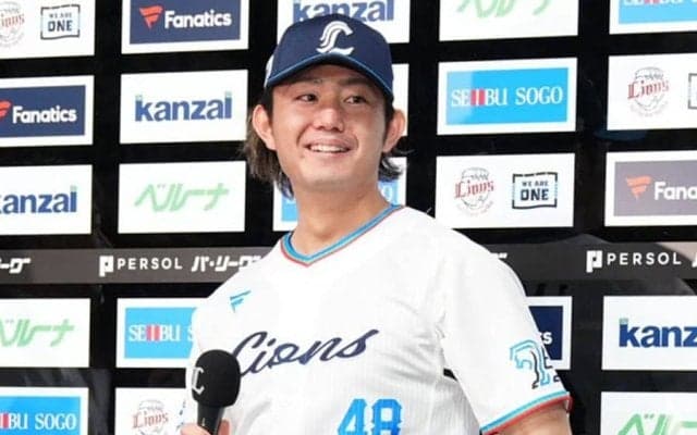 今井達也、新天地で見せた“偶然の一致”　大歓声の中…日本のファンも感動「運命」