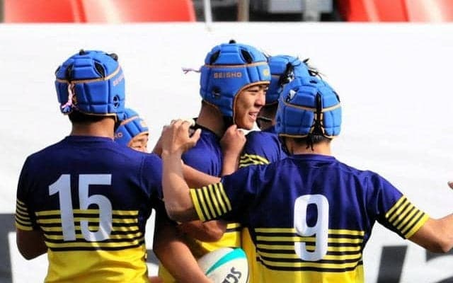 初優勝めざす京都成章、高い攻撃力見せて決勝へ　高校ラグビー準決勝