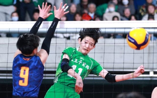 東京・八王子実践、粘りで西彼杵とのフルセット制す　春高バレー