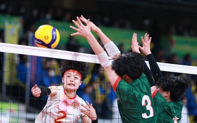 春高バレー　群馬屈指の進学校・高崎女、44年ぶり出場も初戦敗退