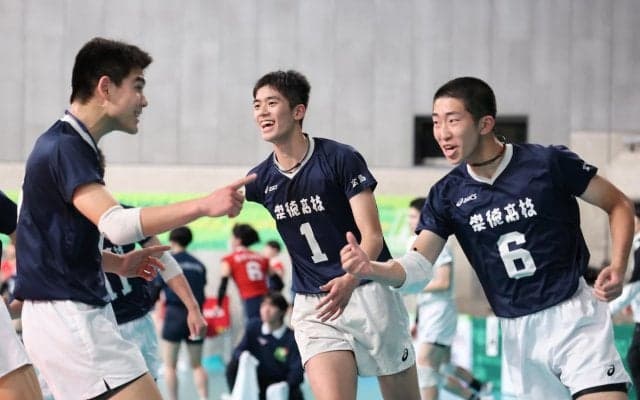 春高バレー　崇徳、37年ぶり5度目Vへ好発進