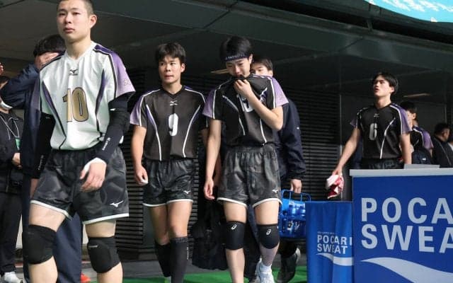 春高バレー　常翔学園、創部74年目で初の夢舞台も1回戦敗退