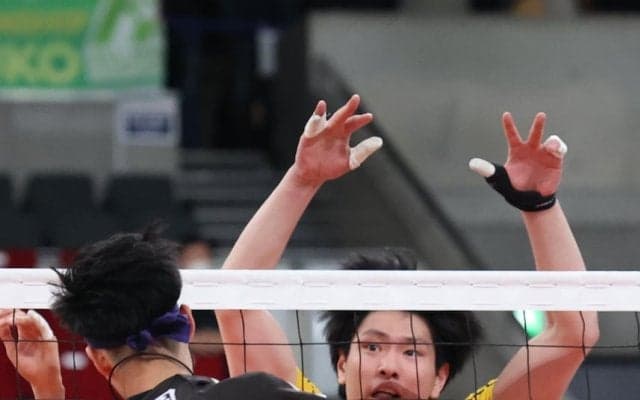 春高バレー　愛工大名電が6年ぶり勝利　福島諒が好守備でリズム生む　父はコーチで元Vリーガー