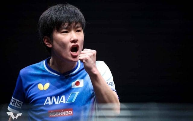張本智和が4位、18歳・松島輝空が8位、戸上隼輔が19位　上位100位は変動なし｜卓球男子世界ランキング（2026年第2週）