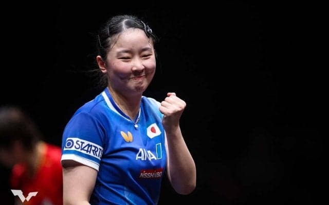 張本美和が日本勢最高位の6位、伊藤美誠は9位、早田ひなは10位　トップ150は変動なし｜卓球女子世界ランキング（2026年第2週）