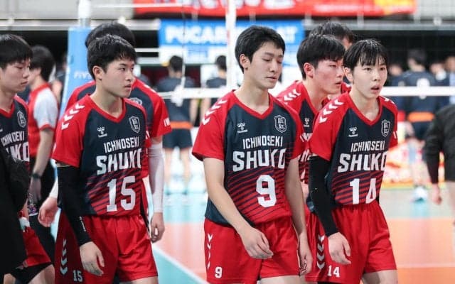 春高バレー　一関修紅、フルセット負けにも「自分たちがやるべきバレーができた」