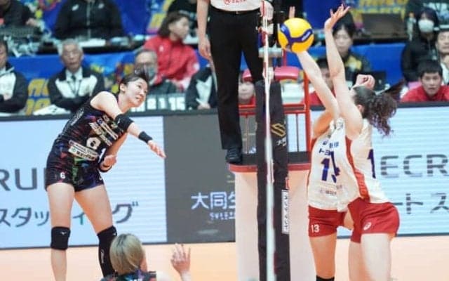 【バレー】埼玉上尾が2試合連続のフルセット勝利。大阪MVも2勝。群馬対Astemoは1勝1敗に　SV女子