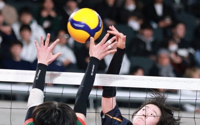 ジュースに持ち込むもストレートで敗れる、和歌山・開智「悔しい結果」　春高バレー