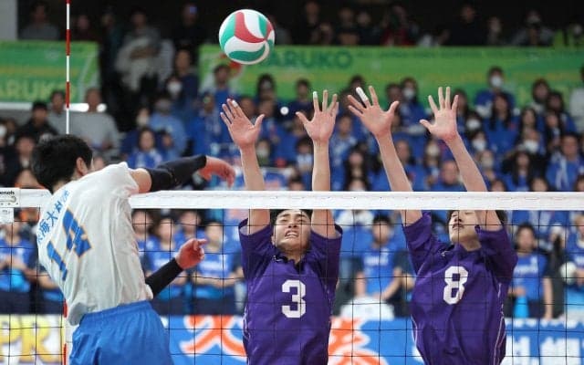 東洋「やるべきことできた」　2戦目の余裕…東海大札幌をストレートで下す　春高バレー