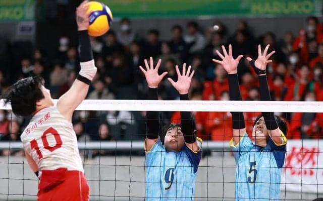 大阪国際、固い結束力　エース磯辺萌心「声に出さなくても分かってもらえる」　春高バレー