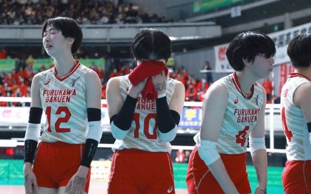 古川学園、大阪国際に敗れ2回戦で散る…宮城県勢は男女とも敗退　春高バレー