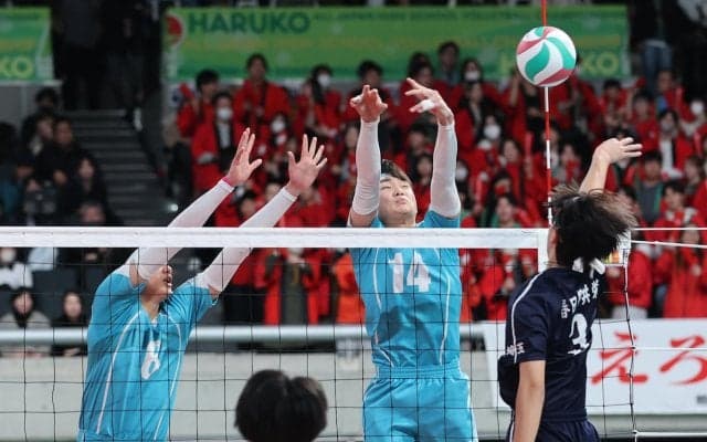 春高バレー　清風、元U－15代表・西村海司が得点量産　春日部共栄にストレート勝利「いい形で勝つことができました」