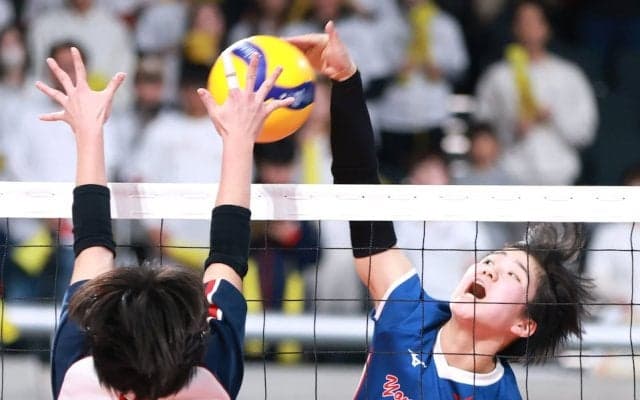 山形・米沢中央、ピンチに「自分たちのバレー」貫く　目標に「あと1勝」　春高バレー