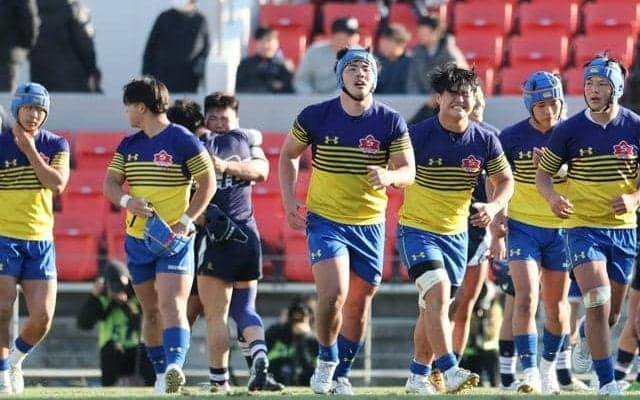 「出し切った」京都成章・準優勝　高校ラグビー、3トライも及ばず