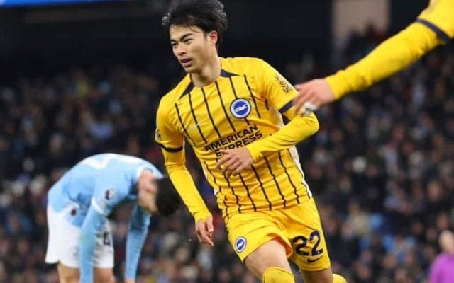 「あまりにも簡単」マンCを絶望させた“美弾”　三笘薫の4か月ぶりゴールに英愕然「ペップはミトマのゴールで勝点を失った」