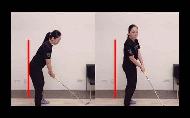 ゴルフスイングの勘違い～起き上がり～