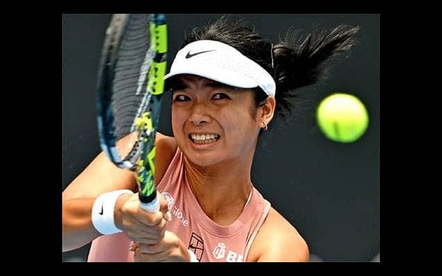  20歳新鋭 完勝でツアー4度目8強 