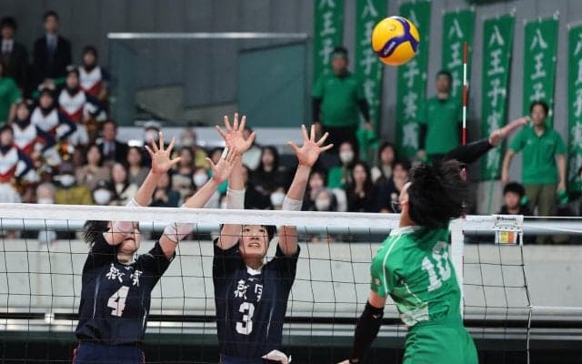 東京・八王子実践、攻撃のらしさ発揮できず4強届かず　「力が入りすぎた」　春高バレー