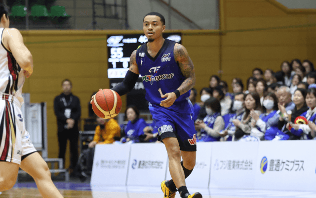 FE名古屋のマーク・バートンがB3金沢武士団へ期限付き移籍…27歳ガード「この機会に心から感謝」