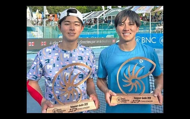  楠原悠介/中川舜祐ペア 開幕戦で初V 