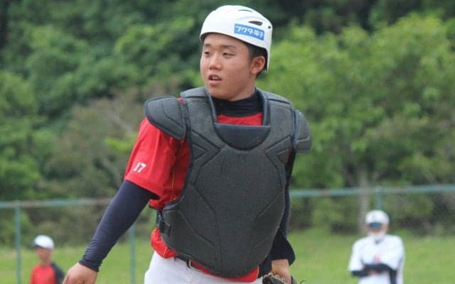 中学球界を代表する強打の捕手が掲げる高校での目標「春夏甲子園で優勝できるように」【“金の卵”中学生連続インタビュー⑮】