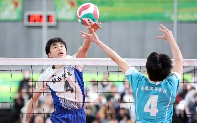 東京・駿台学園、フルセットの死闘となるも清風に惜敗し4連覇に届かず　春高バレー