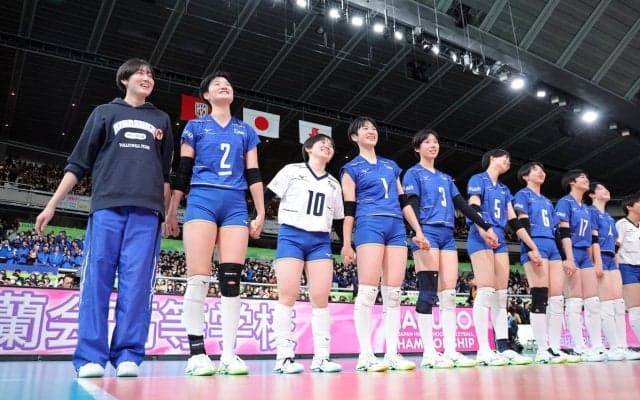 春高バレー決勝　大阪勢の金蘭会がストレートでV、清風は意地みせるも頂点届かず