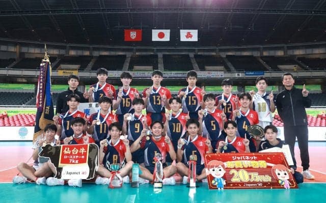 春高バレー　東山・斎藤航は日体大、金蘭会・馬場柚希は筑波大へ　主な選手の進路先