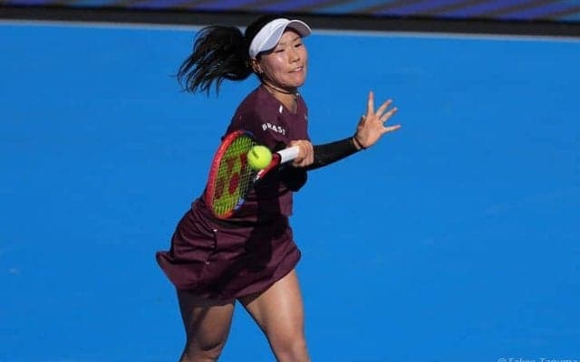 日比野菜緒、計5度のマッチポイント凌ぐ驚異の粘りも惜敗。世界116位タウンゼントにフルセットで屈する[全豪オープン予選]