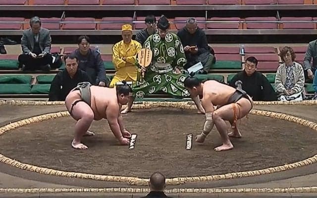 うわ、背中がバキバキだ 幕下力士、“筋肉の鎧”に「筋骨隆々」「細マッチョ」驚嘆の声