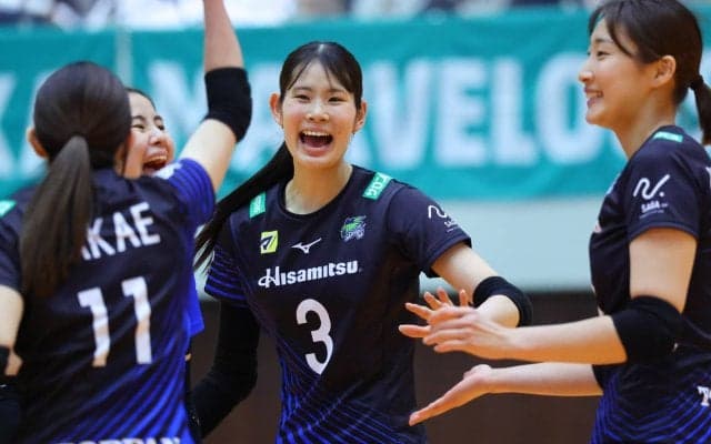 SVリーグ女子　SAGA久光と大阪MVの上位対決は1勝1敗
