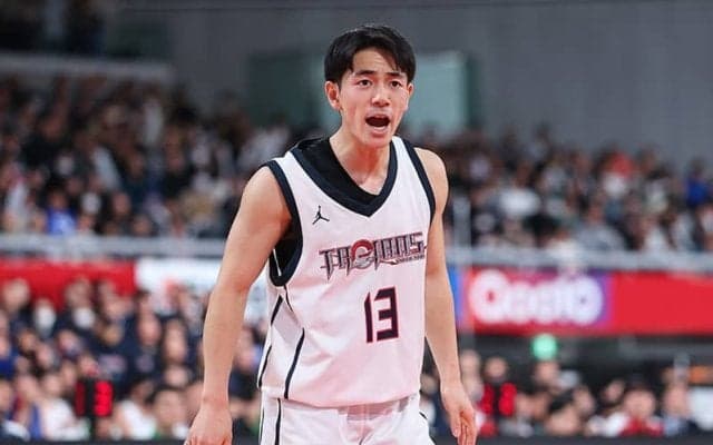 福岡大附属大濠の榎木璃旺が鹿児島レブナイズの練習に参加…大学進学までの期間を使って地元クラブへ